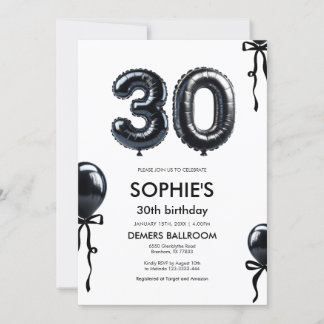 30. Geburtstag 30 Geburtstag Einladung