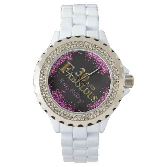 30. Geburtstag Armbanduhr (Vorderseite)