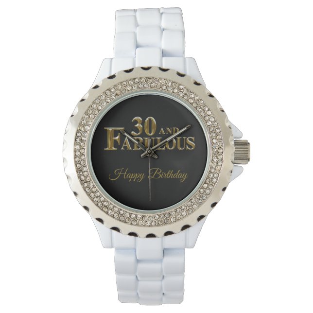 30. Geburtstag Armbanduhr (Vorderseite)