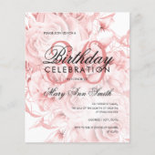 30. Geburtstag Blumengoldene Rose (Vorderseite)