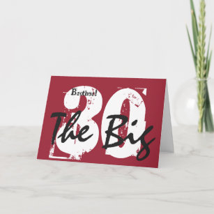 Der 30 Geburtstag Des Bruders Geschenke Zazzle.de