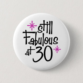 30. Geburtstag Button