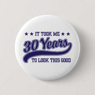 30. Geburtstag Button