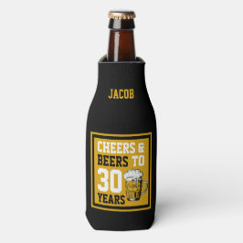 30. Geburtstag Cheers & Biere bis 30 Jahre Flaschenkühler