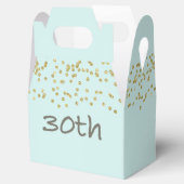 30. Geburtstag Confetti Geschenkschachtel (Geöffnet)