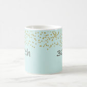 30. Geburtstag Confetti Kaffeetasse (Mittel)