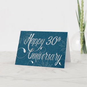 30. Geburtstag der Beschäftigten - Wirbler Text - Karte