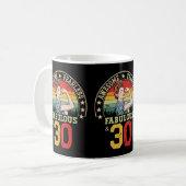 30. Geburtstag Fabelhaftes 30. Geburtstagsgeschenk Kaffeetasse (Vorderseite Links)
