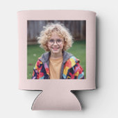 30. Geburtstag Foto Blush Pink Instagram Dosenkühler (Rückseite)