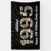 30. Geburtstag Foto Collage gegründet 1995 Banner (Vertikal)