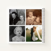 30. Geburtstag Foto Collage gegründet 1995 Notizblock (Rückseite)