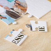 30. Geburtstag Foto Collage Neutral Number 30 Puzzle (Seite)