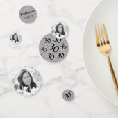 30. Geburtstag Foto Konfetti (Gruppe)