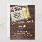 30. Geburtstag freut sich auf die Einladungen von  (Vorderseite)