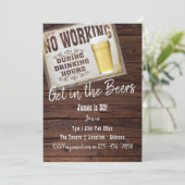 30. Geburtstag freut sich auf die Einladungen von  (Stehend Vorderseite)