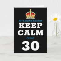 30. Geburtstag Funny Behalten Ruhe hinzufügen Bots