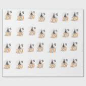 30. Geburtstag Geschenkpapier (Flach)