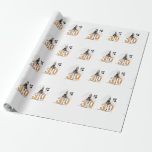30. Geburtstag Geschenkpapier