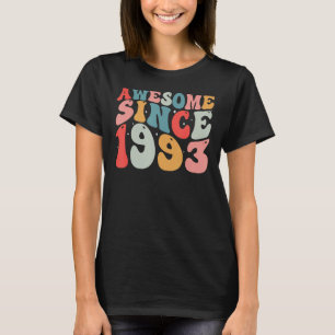 30. Geburtstag Großartig seit 1993 Retro Vintage 3 T-Shirt