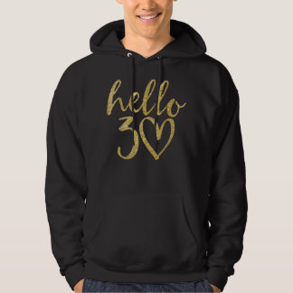 30. Geburtstag Hallo Dreißig Squad Geschenke Hoodie