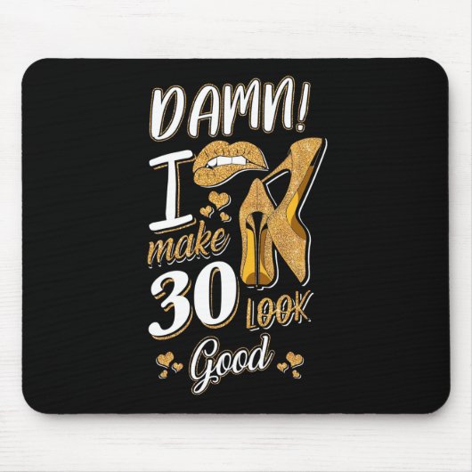 30. Geburtstag | Ich lasse 30 gut aussehen Mousepad (Vorne)
