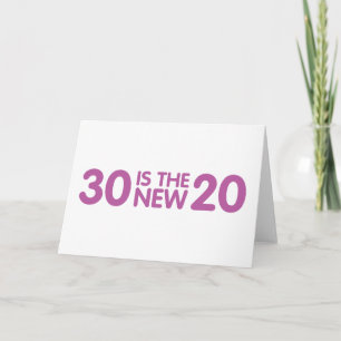 30. Geburtstag Karte