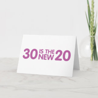 30. Geburtstag Karte