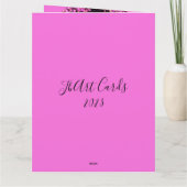 30. Geburtstag Karte (Rückseite)