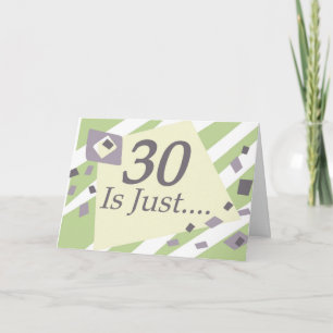 30. Geburtstag Karte