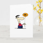 30. Geburtstag Karte (Gelbe Blume)