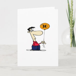 30. Geburtstag Karte