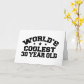 30. Geburtstag Karte (Gelbe Blume)