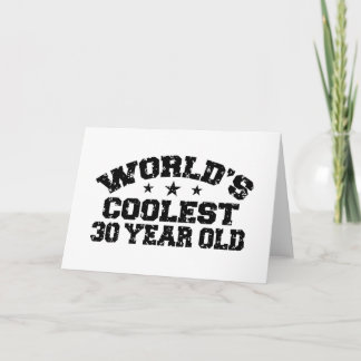 30. Geburtstag Karte