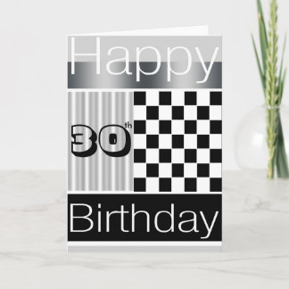30. Geburtstag Karte