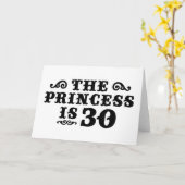 30. Geburtstag Karte (Gelbe Blume)