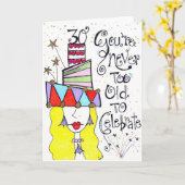 30. Geburtstag Karte (Gelbe Blume)