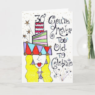 30. Geburtstag Karte