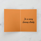 30. Geburtstag Karte frecher Damen- (Innenseite)