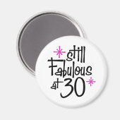 30. Geburtstag Magnet (Vorderseite/Rückseite)