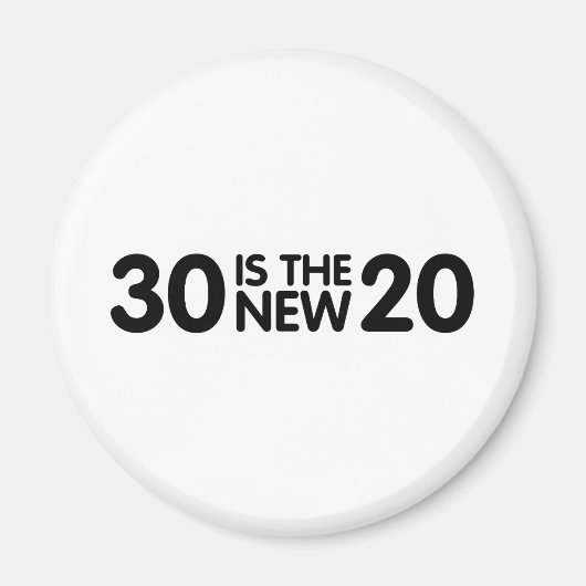30. Geburtstag Magnet (Vorne)