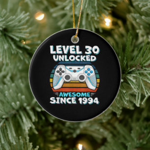 30. Geburtstag Mann Frau 30 Jahre 1994 Keramik Ornament