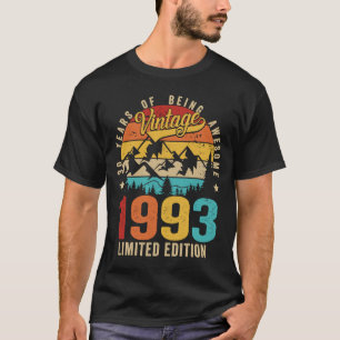 30. Geburtstag Männer Vintag 1993 30 Jahre alt T-Shirt