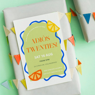 30. Geburtstag mexikanische Party Einladung