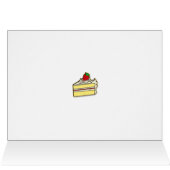 30. Geburtstag mit Cupcake, Candles und Gabelstapl (Innenansicht Horizontal (Oben))