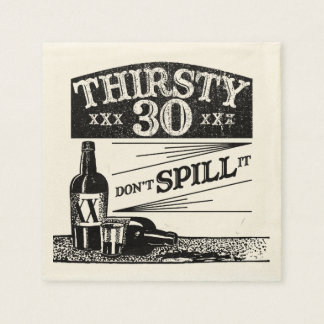 30. Geburtstag Napkins Serviette