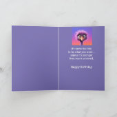 30. Geburtstag Nie zu spät Spaß Karte (Innenseite)