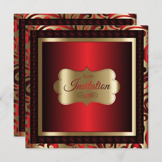 30. Geburtstag Party | DIY Text Einladung (Vorne/Hinten)