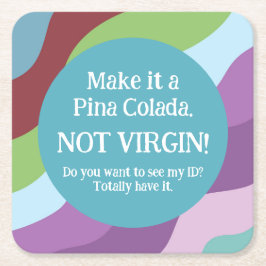 30. Geburtstag Party Dreißig Kokett & dreissig Rechteckiger Pappuntersetzer