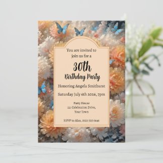 30. Geburtstag Party Einladung