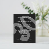 30. Geburtstag Party Einladung (Stehend Vorderseite)